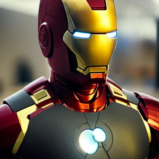 Image similar to bill murray as iron man