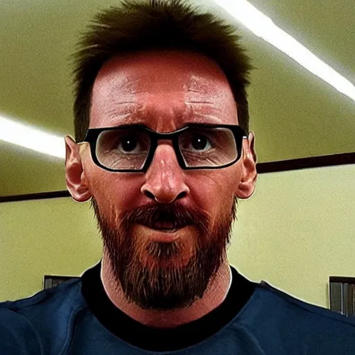 Image similar to messi - gordon freeman hybrid