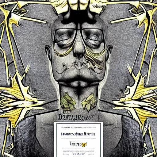 Image similar to Digital art of the most interesting and impactful book you could ever read in a lucid dream, high detail, award winning