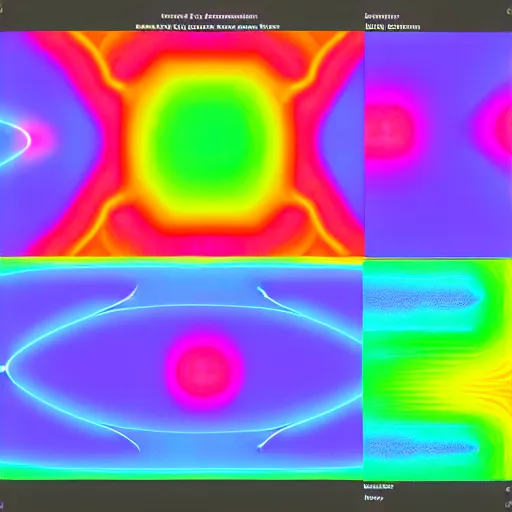 Image similar to a Simulation of a space shuttle, eddies, Colourful, CFD, Multiphase flow, hex mesh