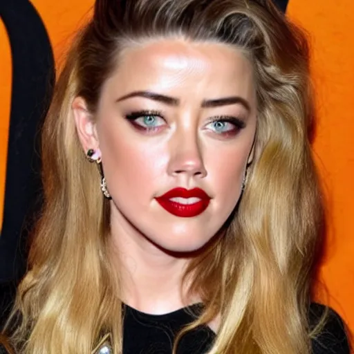 Image similar to gourd shaped like the face of amber heard is a gourd hybrid intercross mix as a gourd