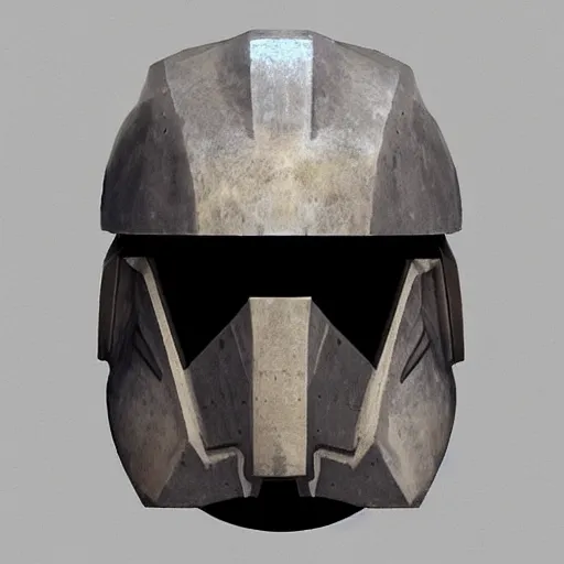 Prompt: “Sci Fi Drop Trooper Helmet concept”