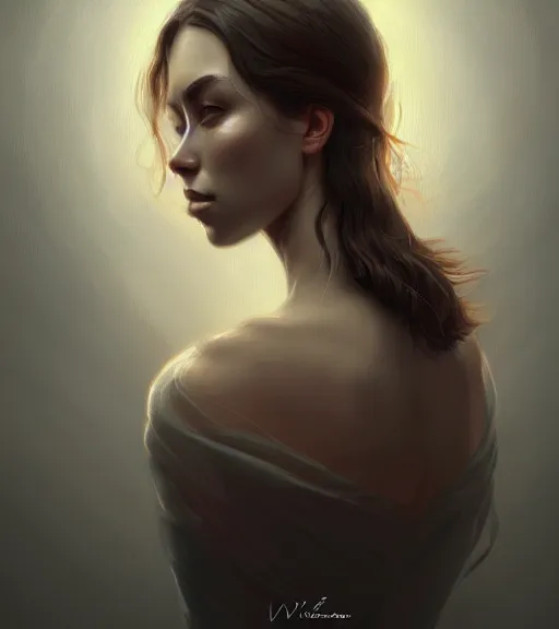 Prompt: portrait of a woman in heightened detail, poised, intense emotion, detailed facial expression, detailed surroundings, intricate, elegant, highly detailed, centered, digital painting, artstation, concept art, smooth, sharp focus, illustration, by ( pokemon ), wlop