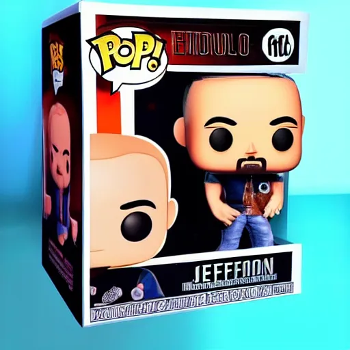 Image similar to “ very very intricate photorealistic photo of a jeff bezos funko pop, detailed studio lighting, award - winning crisp details ”