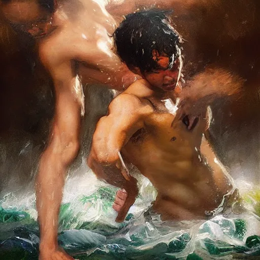 Image similar to close up of rishi sunake fighting global warming and draught, cinematographic shot, by daniel f. gerhartz