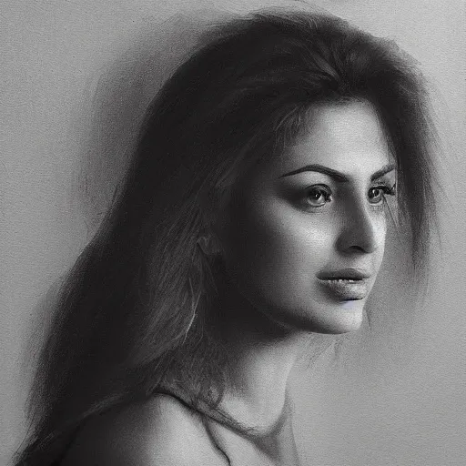 Image similar to Portrait of Bulgarian actress Neda Spasova, photorealistic