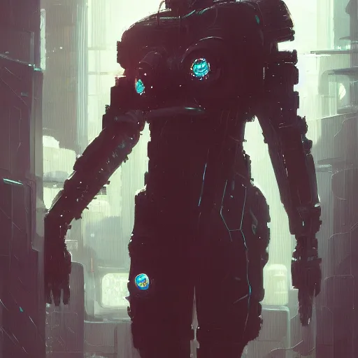 Image similar to an evil artificial intelligence called wintermute, cyberspace, cyberpunk, neuromancer, painted by greg rutkowski, painted by igor kieryluk, digital art, trending on artstation