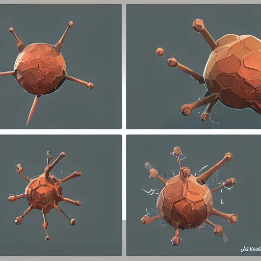 Image similar to nanoparticles, concept art by jama jurabaev