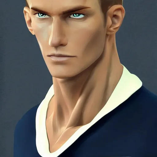 Image similar to Dean Venture in real life a long gaunt face and skinny body and neck, very thin, realistic, very realistic, hyperrealistic, highly detailed, very detailed, extremely detailed, detailed, digital art, oil painting, trending on artstation, headshot and bodyshot, detailed face, very detailed face, extremely detailed face, HD Quality, 8k resolution, very very detailed face, real life