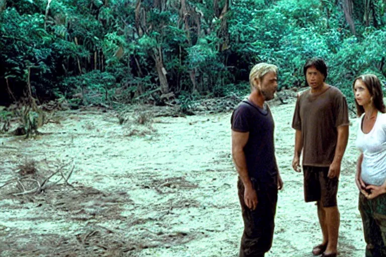 Image similar to still frame of the tv show lost ( 2 0 0 4 )