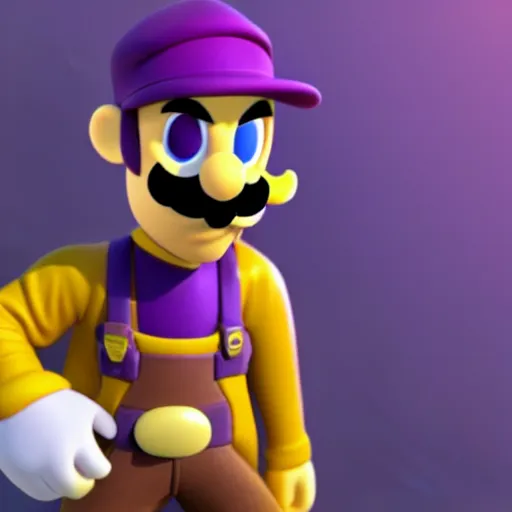 Image similar to ryan reynolds as waluigi, highly detailed, extremely high quality, hd, 4 k, 8 k, canon 3 0 0 mm, professional photographer, 4 0 mp, lifelike, top - rated, award winning, realistic, detailed lighting, detailed shadows, sharp, no blur, edited, corrected, trending