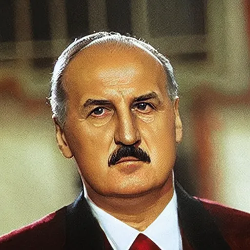 Image similar to Alexander Lukashenko as Vito Corleone