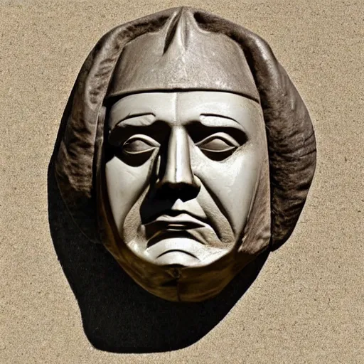 Image similar to Christopher Columbus mask mold