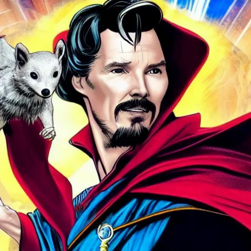 Prompt: doctor strange is doctor doolittle