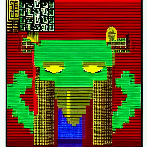 Image similar to evil wizard, 16x16 pixel art, MS-DOS, 1994