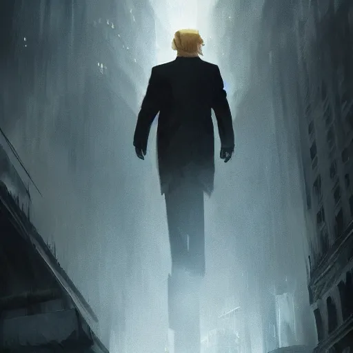 Image similar to donald trump, dramatic lighting, cinematic, establishing shot, extremly high detail, photorealistic, cinematic lighting, artstation, style by greg rutkowski