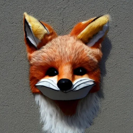 Image similar to engeneer with fox head