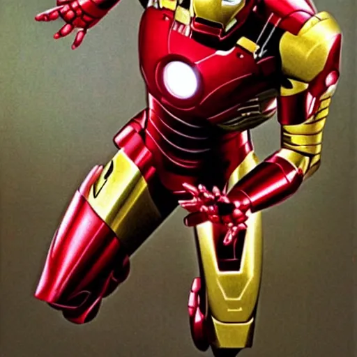 Prompt: a 5 0's photo of iron man