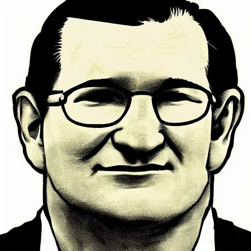 Image similar to ted cruz zodiac killer
