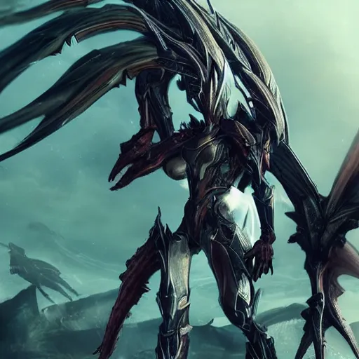 Prompt: beautiful and stunning giant valkyr female warframe, as an anthropomorphism dragon, doing an elegant pose over you, a giant warframe dragon paw looms over your pov, you looking up at her from the ground pov shot, unaware of your existence, slick elegant design, sharp claws, detailed shot legs-up, highly detailed art, epic cinematic shot, realistic, professional digital art, high end digital art, furry art, DeviantArt, artstation, Furaffinity, 8k HD render, epic lighting, depth of field