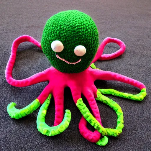 Image similar to octopus inspired by little big planet