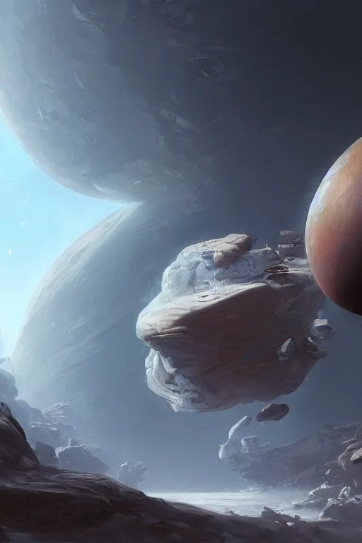 Image similar to go of the pluto, highly detailed, digital painting, artstation, concept art, smooth, sharp focus, illustration, unreal engine 5, 8 k, art by artgerm and greg rutkowski and edgar maxence