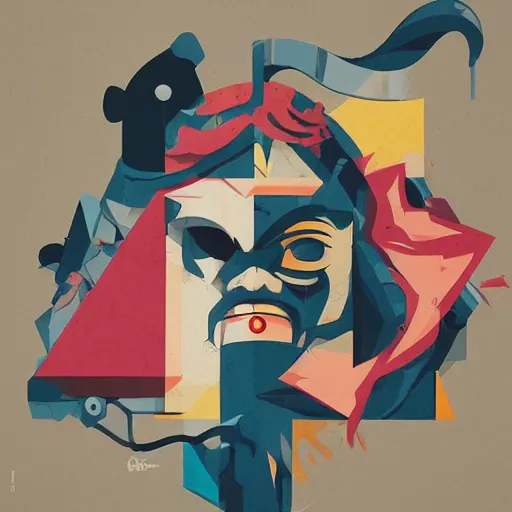 Prompt: Bape x Chrono Trigger profile picture by Sachin Teng, asymmetrical, Organic Painting ,geometric shapes, hard edges, energetic, graffiti, street art:2 by Sachin Teng:4