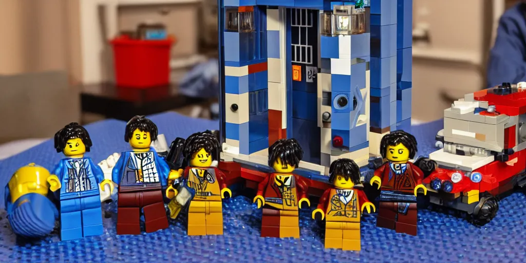 Prompt: doctor who Lego set