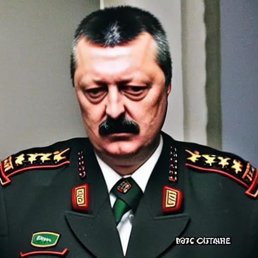 Image similar to Igor Ivanovich Strelkov became the supreme leader for the eternity