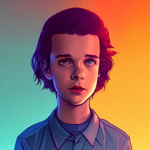 ArtStation - STRANGER THINGS 5 - CHARACTER POSTER FANART (Will Byers)