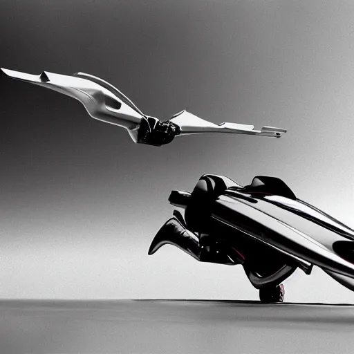 Image similar to jet turbine hoverbike, movie still, speed, cinematic Eastman 5384 film