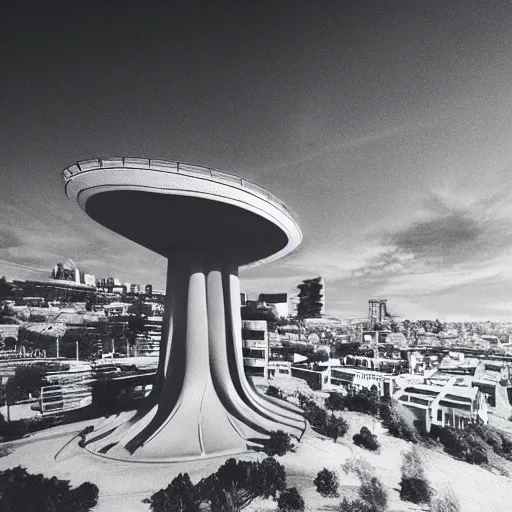 Image similar to among us in the style of alien architecture