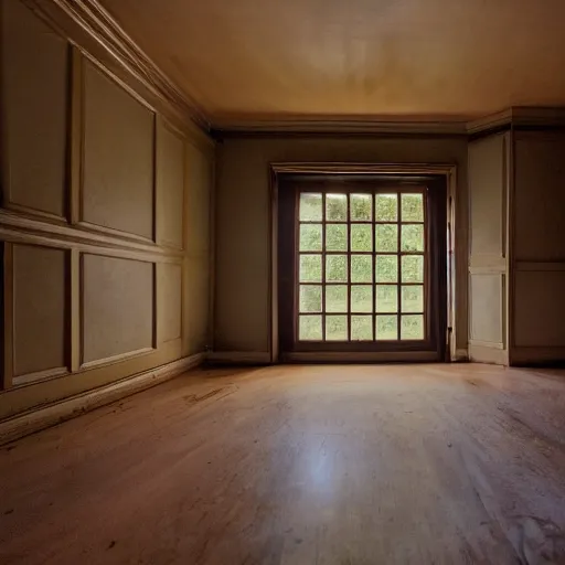 Image similar to wide angle shot, secret room upstairs, above the family room, behind the wall, accessible by knowing, secret entrance, comforting and familiar, organic, golden ratio, alive, only visited during dreams, where memories are stored but also forgotten only to be remembered again,