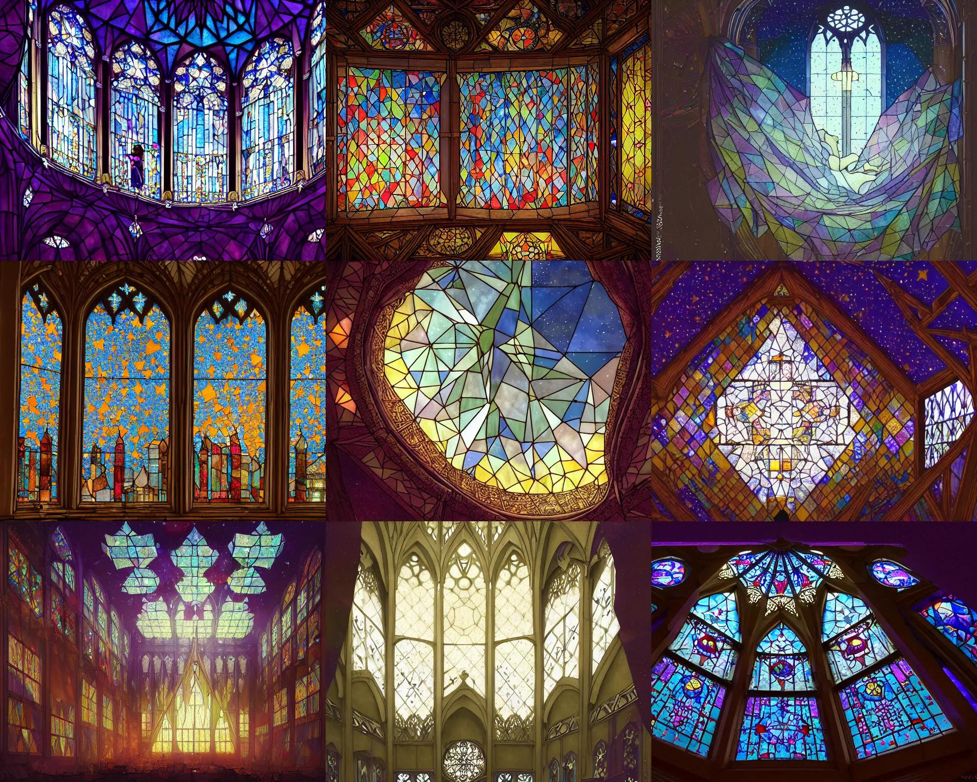 polygonal-stained-glass-window-with-giant-walls-and-stable-diffusion