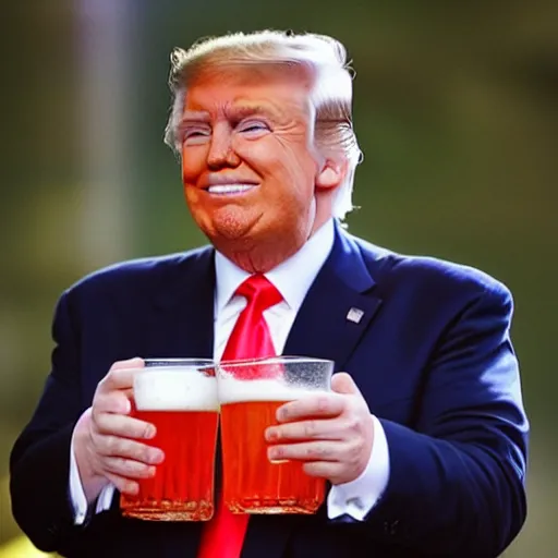 donald trump with a beer belly selling kool - aid | Stable Diffusion ...