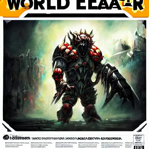 Image similar to world eater