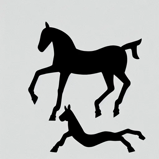 Image similar to an astronaut standing on the ground and a small trippy aggressive centaur standing on that poor standing on all fours astronaut, trying to ride it, the horse is on his shoulders, minimalist style, 3 d render, isometry