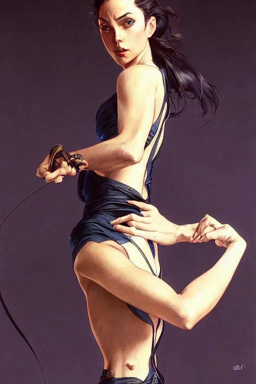 Prompt: some random tech guy as aeon flux profile picture by Margaret Keane, dynamic pose, intricate, detailed clothes, futuristic, fantasy, elegant, by Stanley Artgerm Lau, greg rutkowski, thomas kindkade, alphonse mucha, loish, norman Rockwell,
