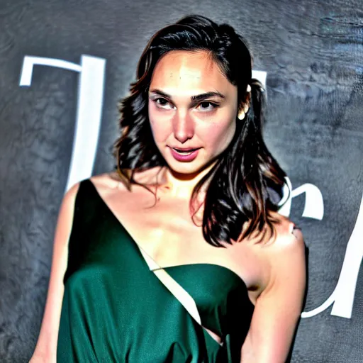 Prompt: gal gadot lizard skin