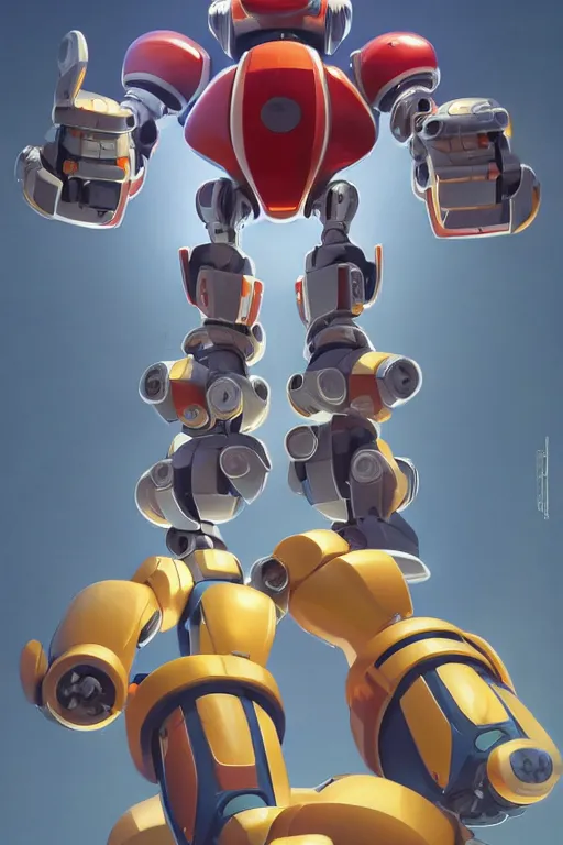 Image similar to metabots medabots medarotto medarot robot minimalist comics, behance hd by jesper ejsing, by rhads, makoto shinkai and lois van baarle, ilya kuvshinov, rossdraws global illumination ray tracing hdr radiating a glowing aura