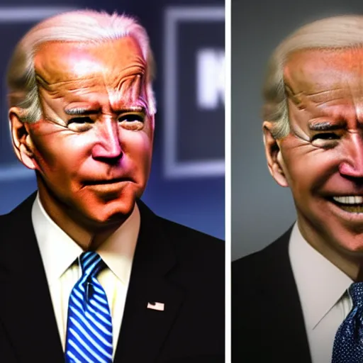 Image similar to joe biden doing funny facial expressions, dramatic lighting, cinematic, establishing shot, extremly high detail, photorealistic, cinematic lighting, artstation, style by James Gurney