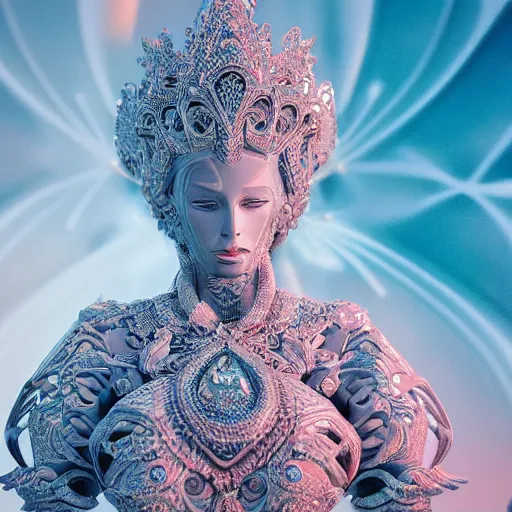 Prompt: queen of gods, 4 k, intricate, jaw dropping, gorgeous, surreal, octane render