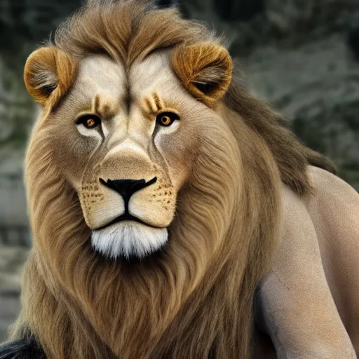 Prompt: a film still of alex the lion in star wars realistic, detailed