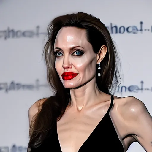 Image similar to Angelina Jolie as The Joker