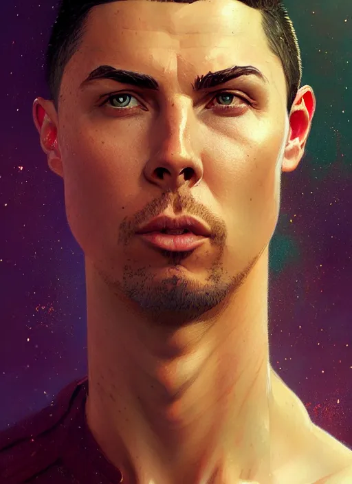 Prompt: highly detailed portrait of ronaldo phenomenal, stephen bliss, unreal engine, fantasy art by greg rutkowski, loish, rhads, ferdinand knab, makoto shinkai and lois van baarle, ilya kuvshinov, rossdraws, tom bagshaw, alphonse mucha, global illumination, detailed and intricate environment