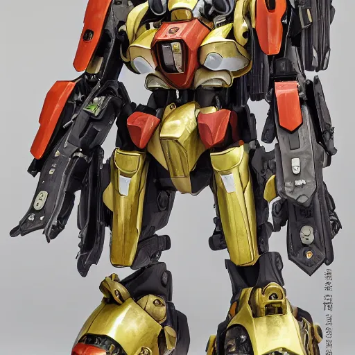 Image similar to futuristic asarum maximum mecha panda face body, sepals forming helmet, floral details, asarum, 8 k hd resolution, barbatos gundam with floral inlay, bandai box art, star wars, makoto kobayashi, frank gehry, raymond swanland