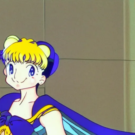 Prompt: still of mami tomoe in sailor moon