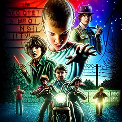 Image similar to stranger things