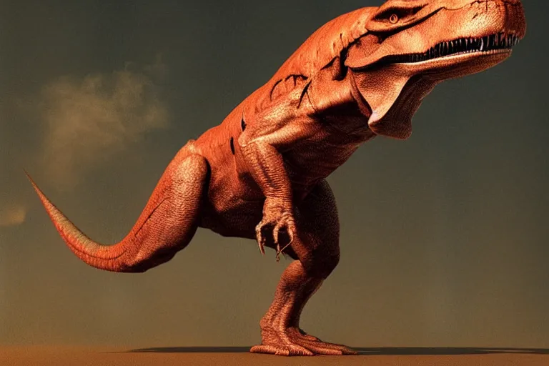 Image similar to t - rex, tyrannosaurus, featured on artstation