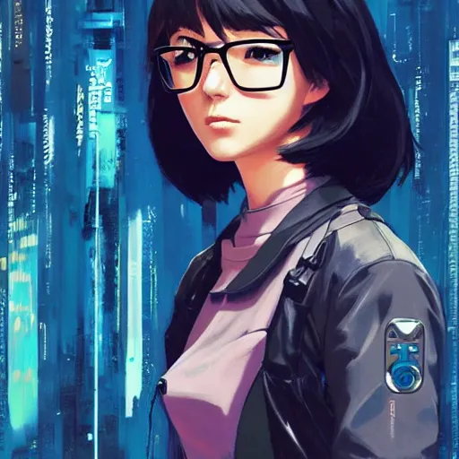 Image similar to nerd holding a blaster, very very anime!!!, fine - face, realistic shaded perfect face, fine details. anime. realistic shaded lighting poster by ilya kuvshinov katsuhiro otomo ghost - in - the - shell, magali villeneuve, artgerm, jeremy lipkin and michael garmash and rob rey